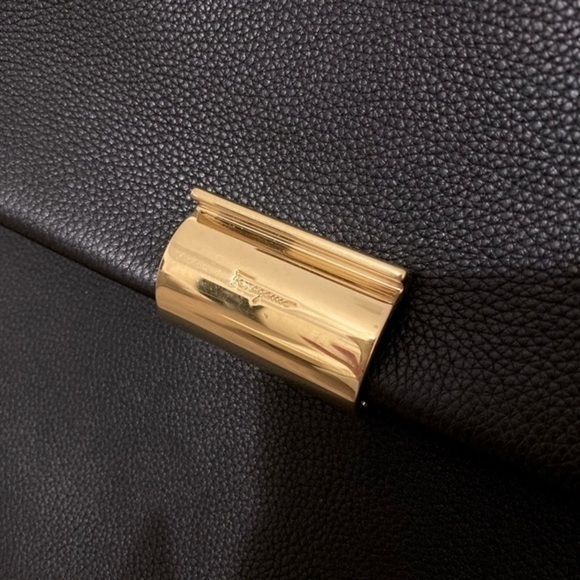 SALVATORE FERRAGAMO Italian Butter Leather Satchel - Picture 4 of 16